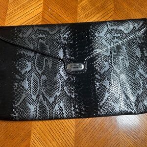Black make up bag